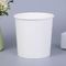 9oz Kustom Kualitas Tinggi Disposable Printed Paper Dessert Cups Bowl Paper Cup Untuk Minuman Es Krim
