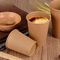 Pencetakan Offset Es Krim Stackable yang Disesuaikan, Cangkir Sup Kertas Sekali Pakai yang Dapat Didaur Ulang