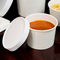Mangkuk Kertas Sup Kompos Makanan Kelas Kompos Sup Kompos Dengan Tutup Mangkuk Kertas