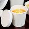 Mangkuk Sup Kertas Sekali Pakai Biodegradable Flexo Ramah Lingkungan