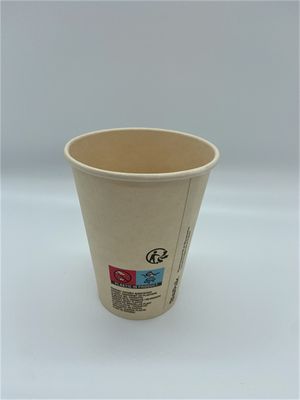 8oz Disposable single wall PLA Coating Hot Coffee / hot drinking Paper Cups