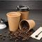 Minum Panas Sekali Pakai Disesuaikan Dicetak Cangkir kopi Kertas ramah lingkungan
