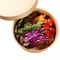 Disposable Takeaway Kraft Paper Salad Bowl Makanan Cepat Saji Makan Siang 350ml